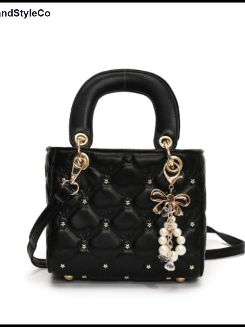 PU Patent Leather Satchel Shoulder Tote Crossbody Mini Bag